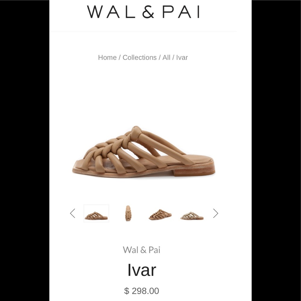 Wal & Pai Ivor Sandals LIKE NEW
